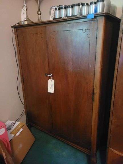 Vintage Waterfalls Style Dresser 58" H image