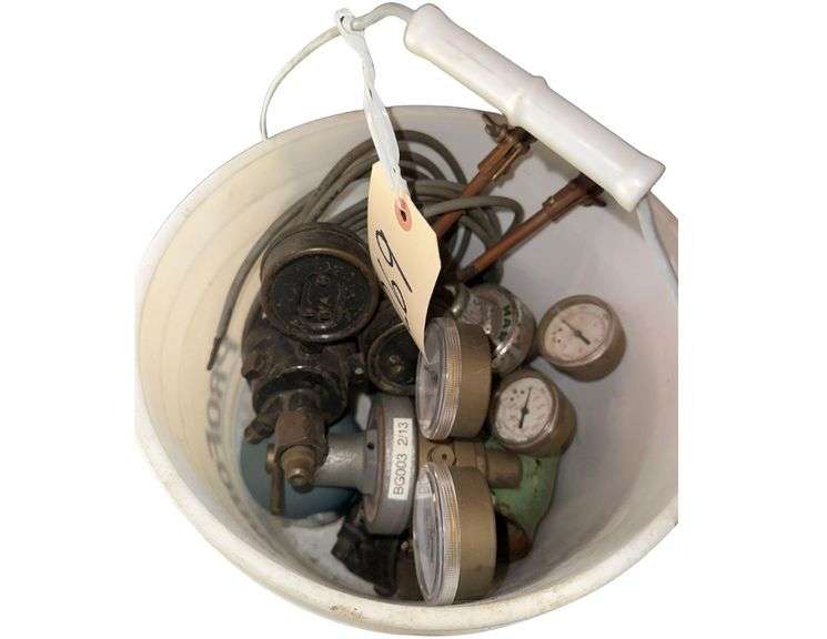 Bucket Full Of Welding Gauges image