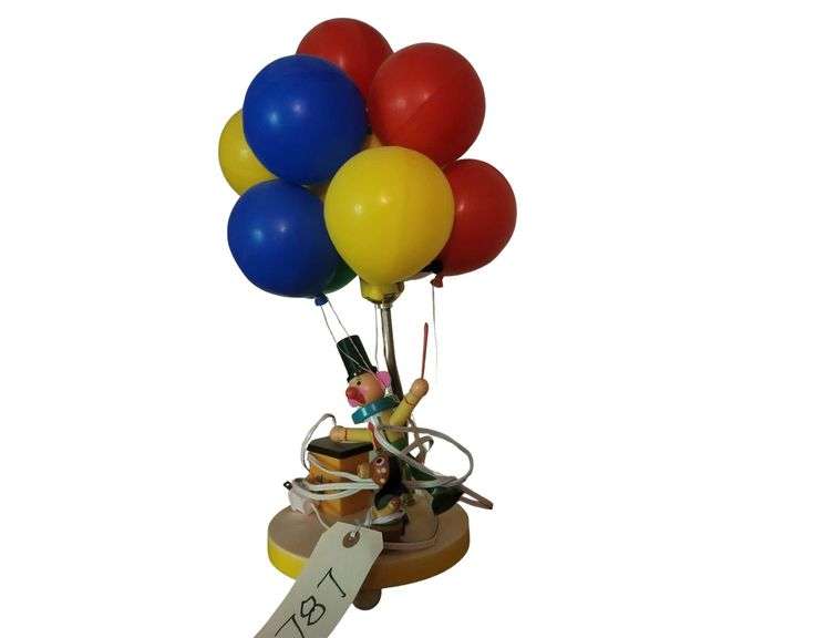 Vintage Clown Lamp 20" image