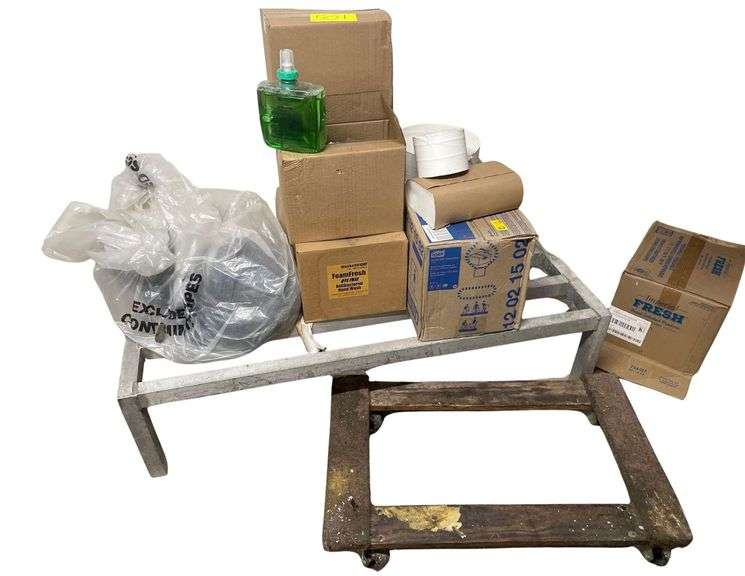 Stainless Steel Shelf 50x24x12 Inches Hand Paper Towels Foaming Handsoap image