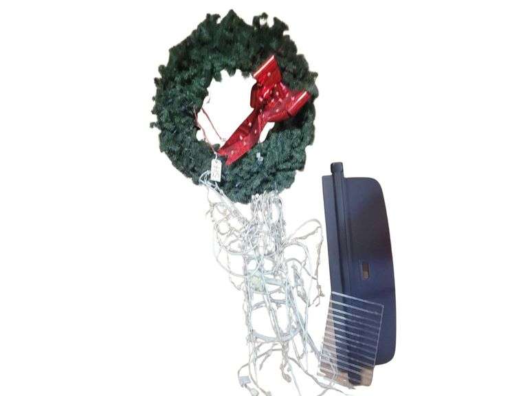 30" Wreath - 3' Angel Decoration image