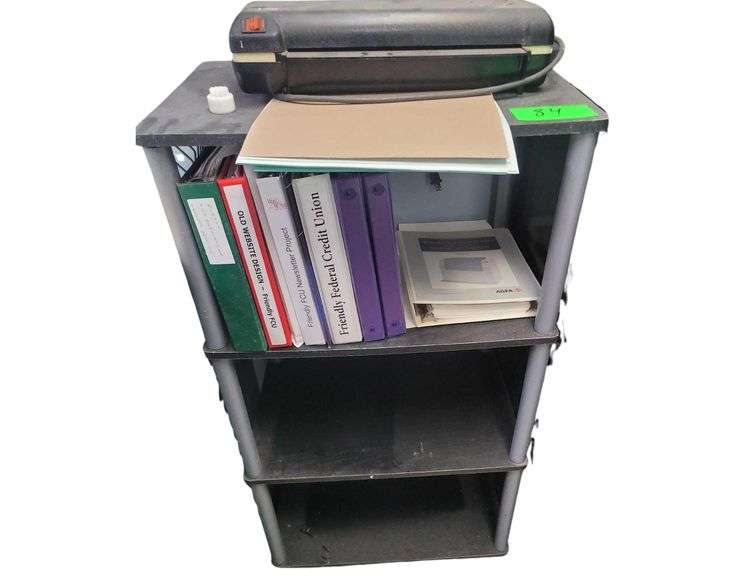 42x24x16in Open Face Cabinet Contents Included image