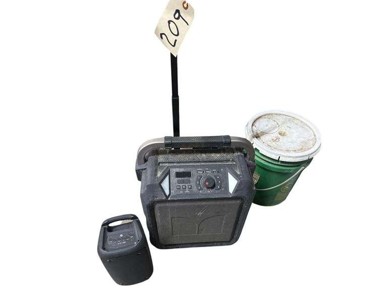 Monster Kerryoke Machine- Portable Blue Tooth Speaker image