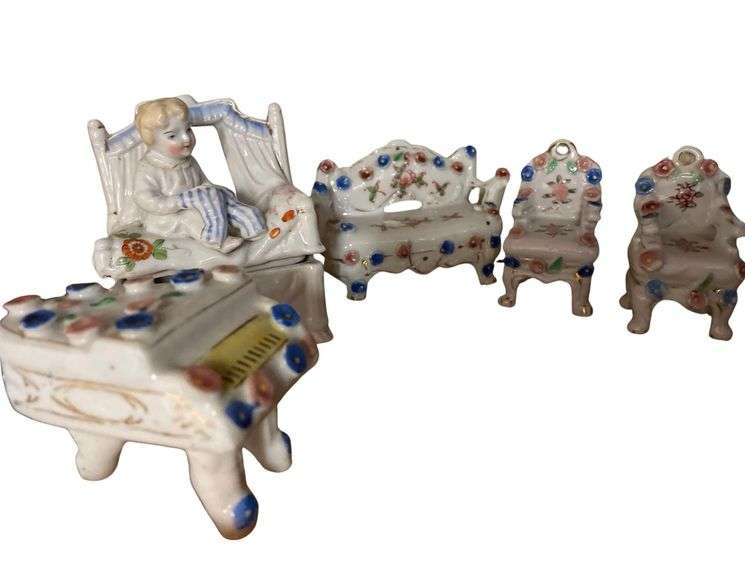 5 Pieces Of Ceramic Made In Occupied Japan image