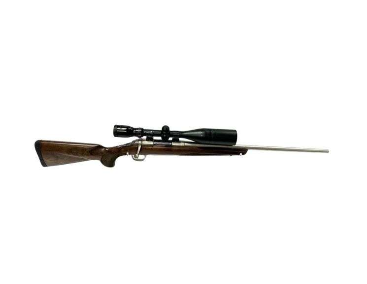 Browning X Bolt Bolt Action Rifle - Serial No.06153ZM354 - .308 Win Mag Only - Stainless Barrel - BSA Classic Scope image