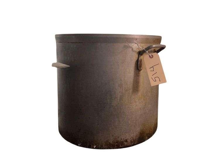 Extremely Large Stock Pot 20.5x18 Inches One Quarter of an Inch Thick image