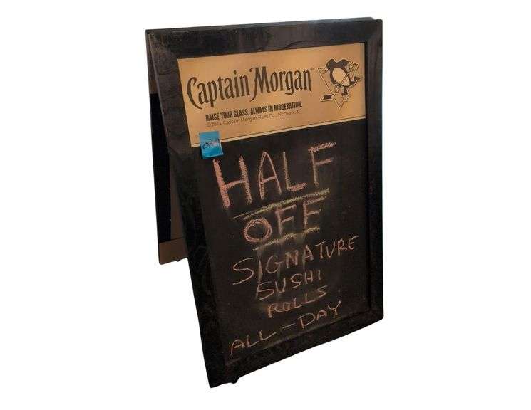 Captain Morgan A-frame Sign image