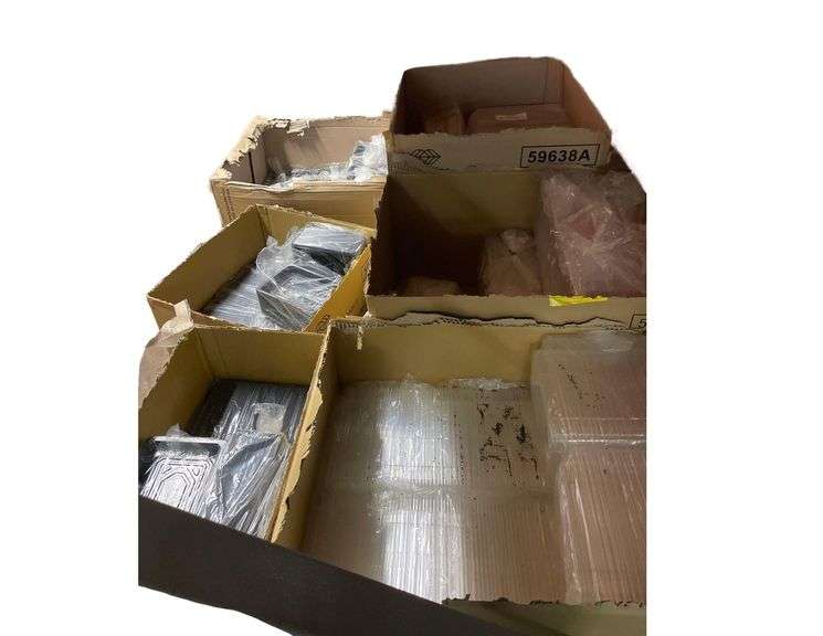 6 Boxes of Take Out Containers image