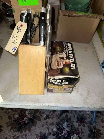 Knife Block - Apple Peeler image