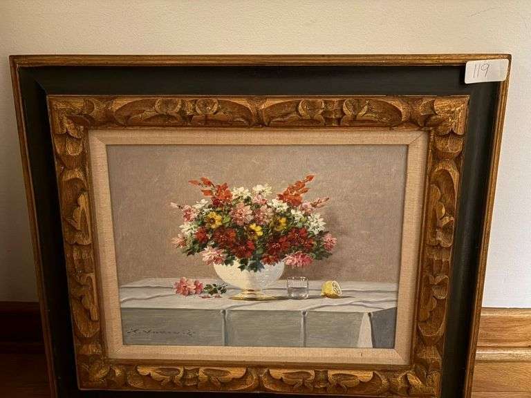 Painting of flower image