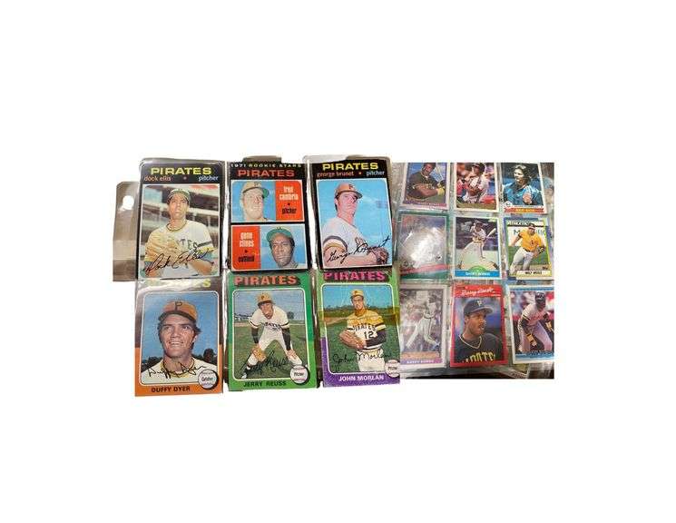 Plastic Container Full Of Variety Of Baseball Card Makers image