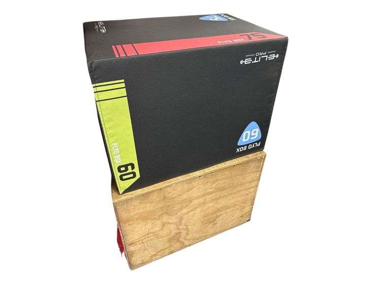 Elite Pro Plyo Box - 27” L. - Wooden Box 32” L. image