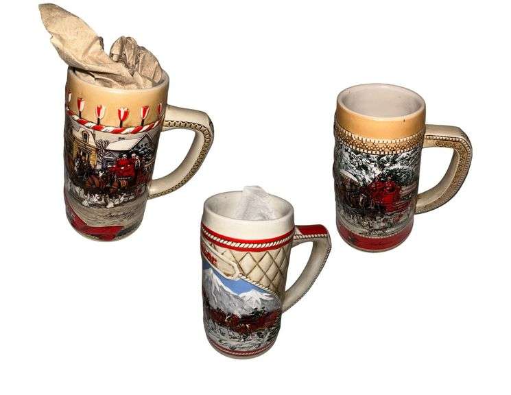 Budweiser Beer Steins 6.5 in. H. image