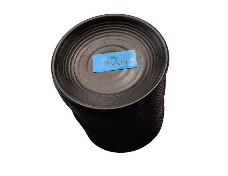 Black Polly Plates approx. 30 image