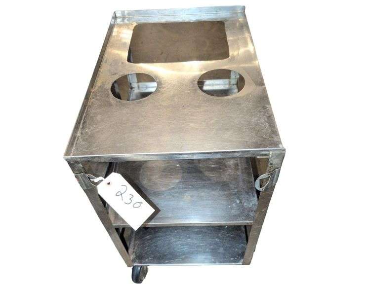 Stainless Steel Push Cart image