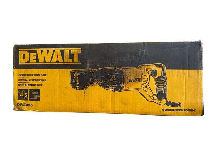 Dewalt Reciprocating Saw - 12amp - Still Sealed in Box image