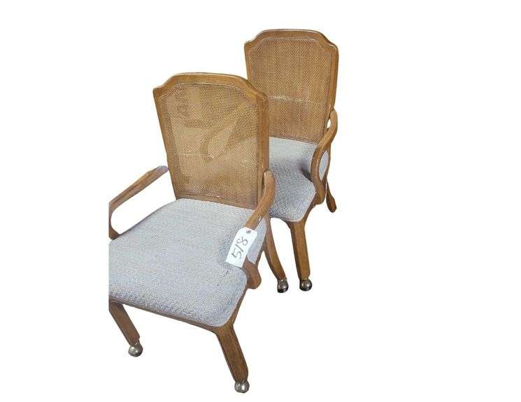 Wooden Table w/ Leaf and 2 Chairs image