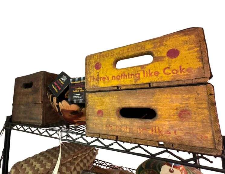 Vintage Coke Crates - Pirates Bobble Head image