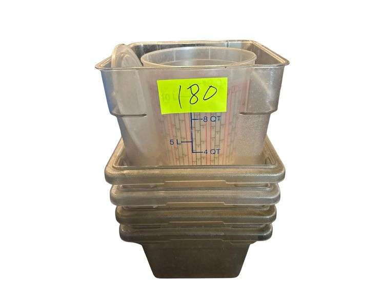 Cambros and Food Storage Bins image