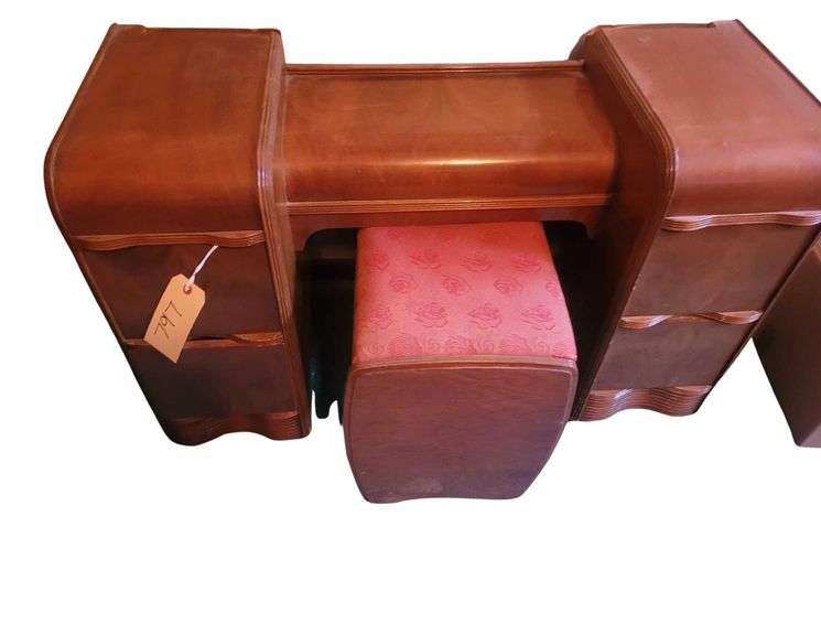 Make up Stand with Stool image