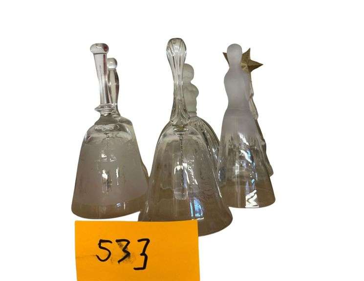 Vintage Glass/Crystal Bells image