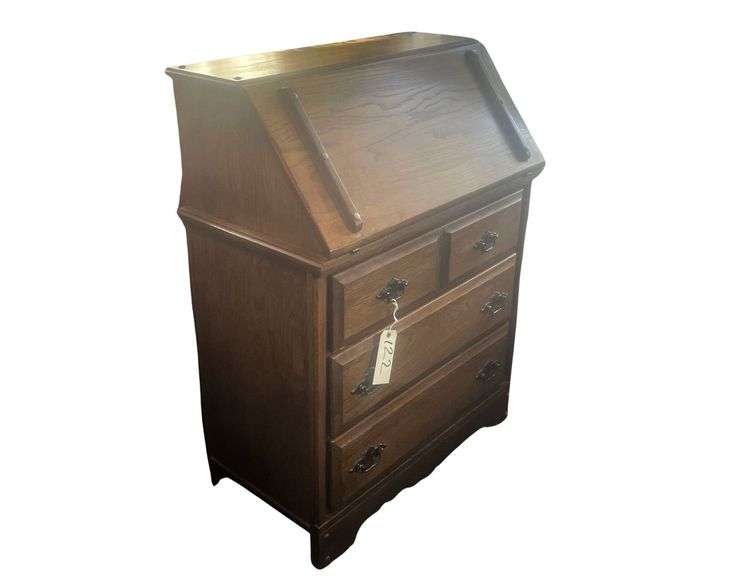 Wooden Desk 3 Drawers 32x17x43 Inches image