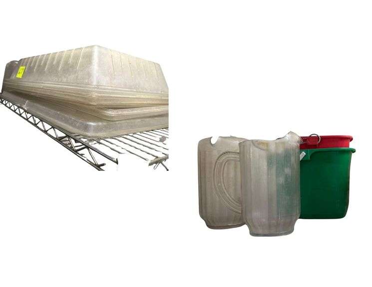 Plastic Pitchers - Buckets - Plastic Tray Toppers 26” L. image