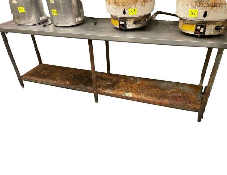 Stainless Steel Counter Top 96x24x34 Inches image