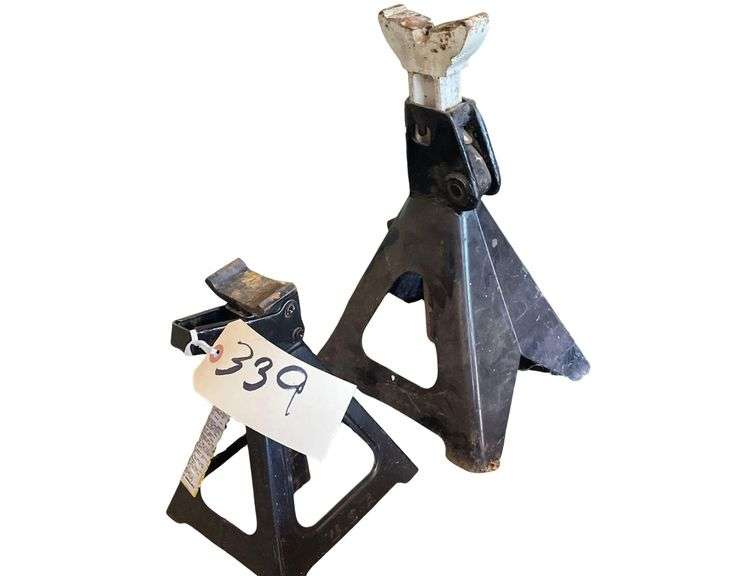 2 Jack Stands Different Sizes image