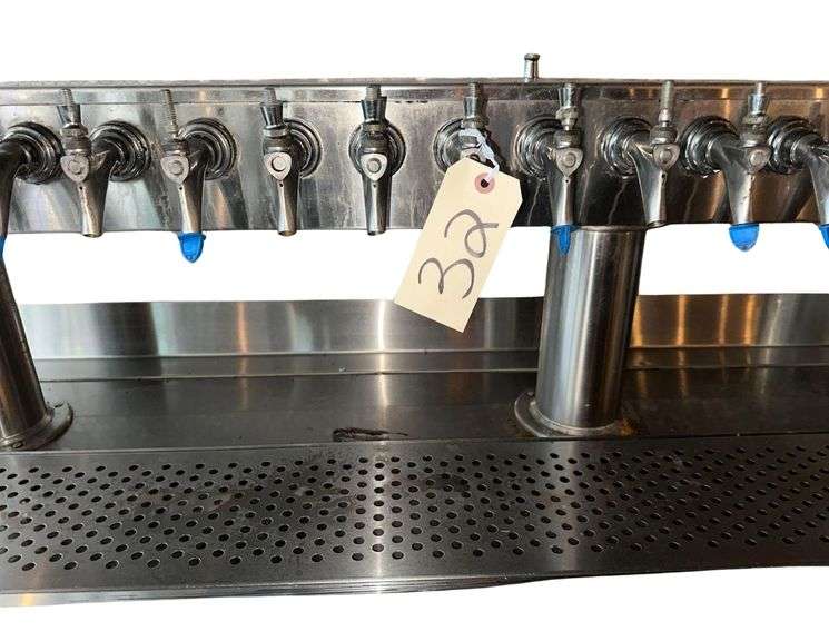 20 Tap Beer Dispenser System - Approx. 62" Long image
