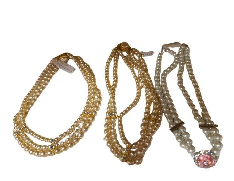 Swarovski Crystal and Pearl Necklaces image