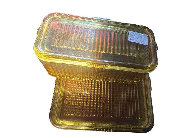 Vintage Refrigerator Storage Dish Set image
