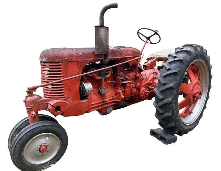 1952-1953 Case SC Standard Crop Farm Tractor - Serial No. 5402931SC - Rear PTO - 3 Pt Hitch Adapter image