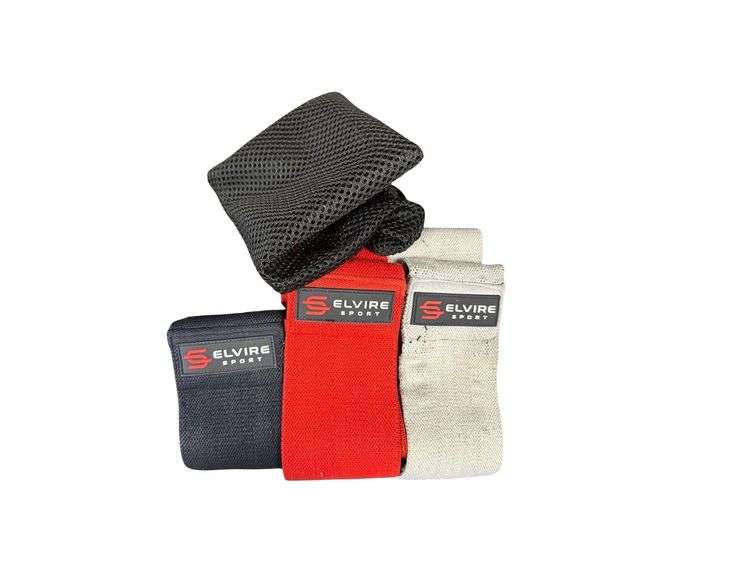 Set of Elvire Sport Glute Resistance Bands - 3 Weight Resistances image
