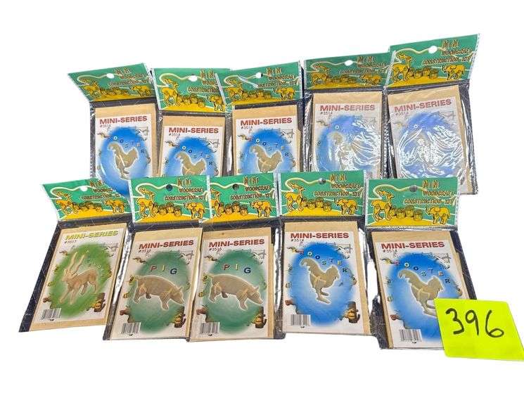 Mini Woodcraft Kits - lot of 10 image