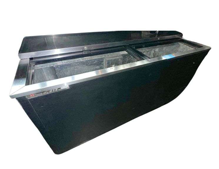 True Mfg. Deep Well Horizontal Bottle Cooler - Model TD-65-24 - 1PH - 65" x 27" x 33" image