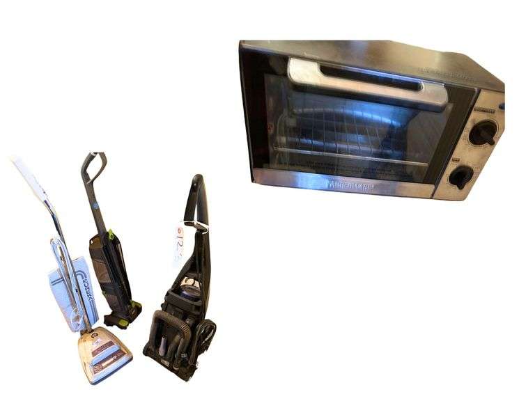 Farberware Toaster Oven - 2 - Electric Sweepers 1 - Electric Rug Scrubber image