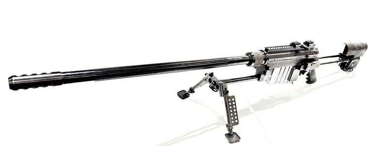 E.D.M. Arms M96 Windrunner Bolt Action Takedown Sniper Rifle - .50 Cal BMG - Serial No. 583 - Includes Hard Carry Case image