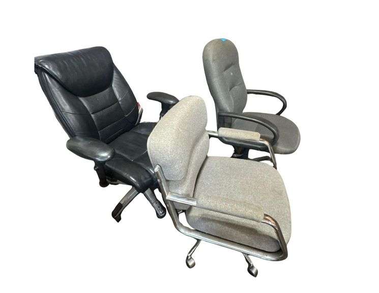 4 Rolling Office Chairs image