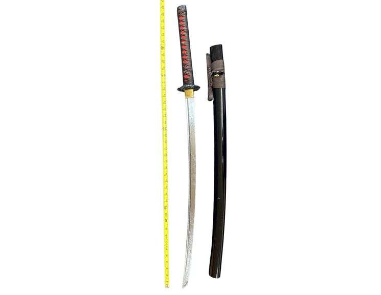 Handmade Full Tang Traditional Katana Sword 1060 Carbon Steel image