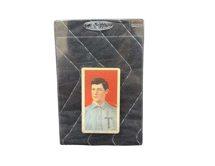 T206 Lucky Wright Sweet Caporal Cigarette Baseball Card - Raw, Ungraded image