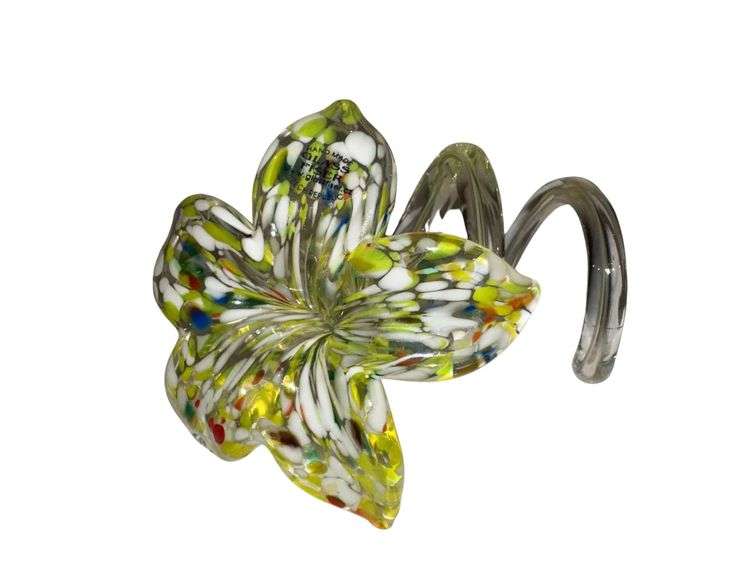 Glass Flower 5in. L. image