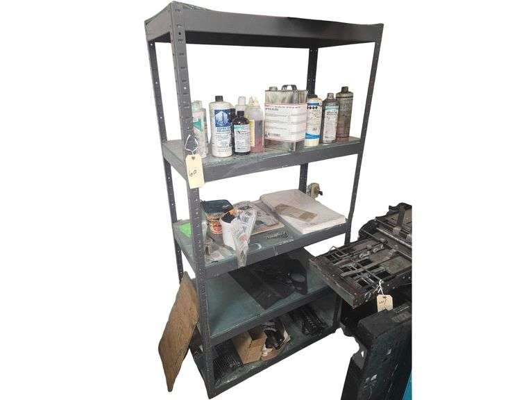 72x40x20" Industrial Rack Contents Included image