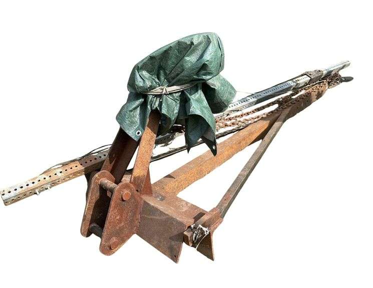 Adjustable Boom Attachment to Suit Excavator - 8" Pin Center to Center - Welded Pins image