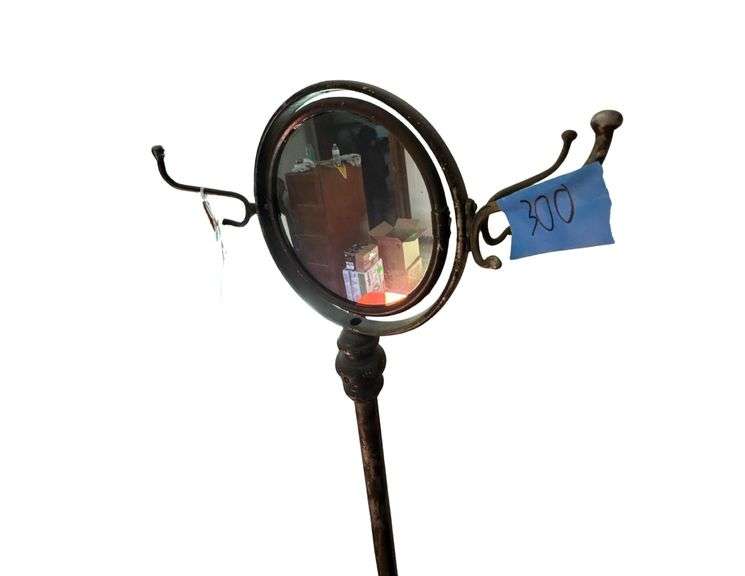 Antique Halltree with Mirror on Top image