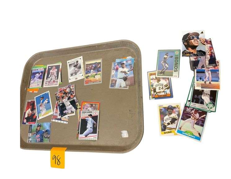 Pedro Martinez Dodger, Expo, Boston Baseball Cards, Barry Bonds Giants, Pirates, Sammy Sosa, Deion Sanders Baseball, and Football image