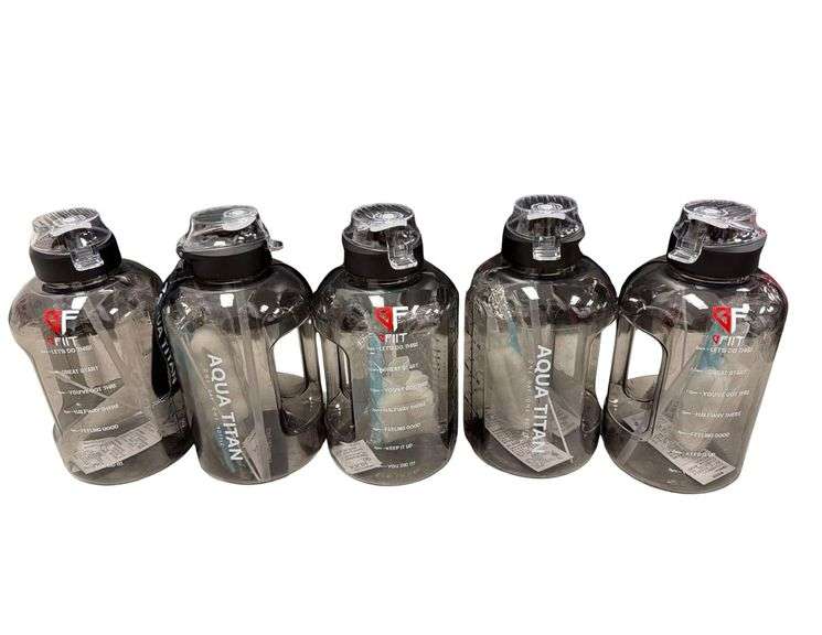 (5) BFit 50oz Water Bottles - New image
