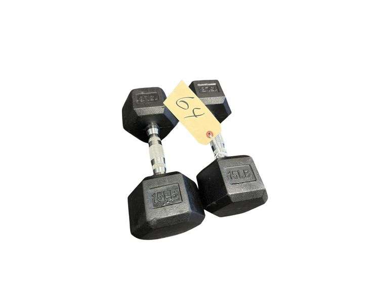 2 - 15LB Dumbbells image
