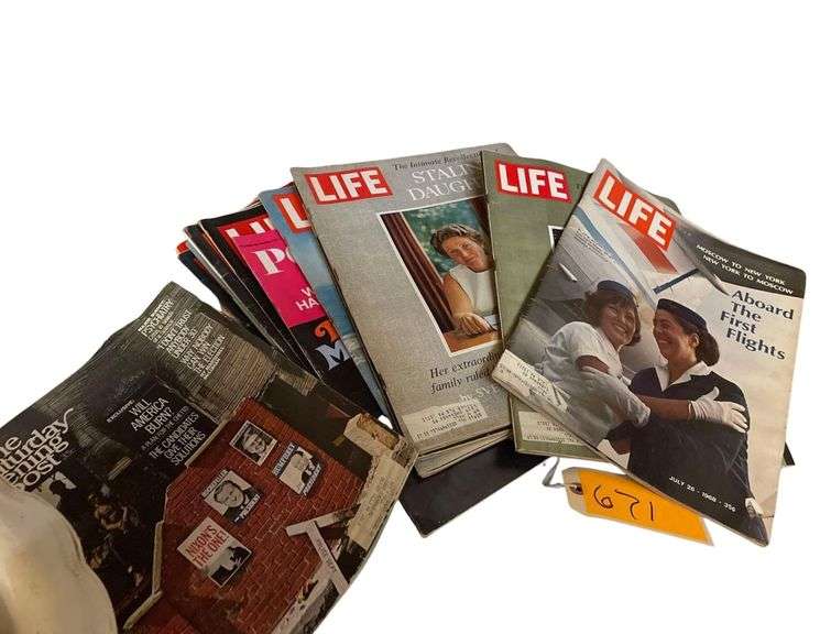 A Collection of LIFE Magazines from the 1960's image