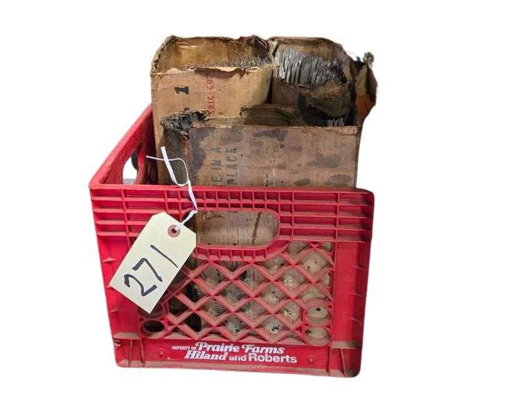 Welding Rods in Red Milk Carton image